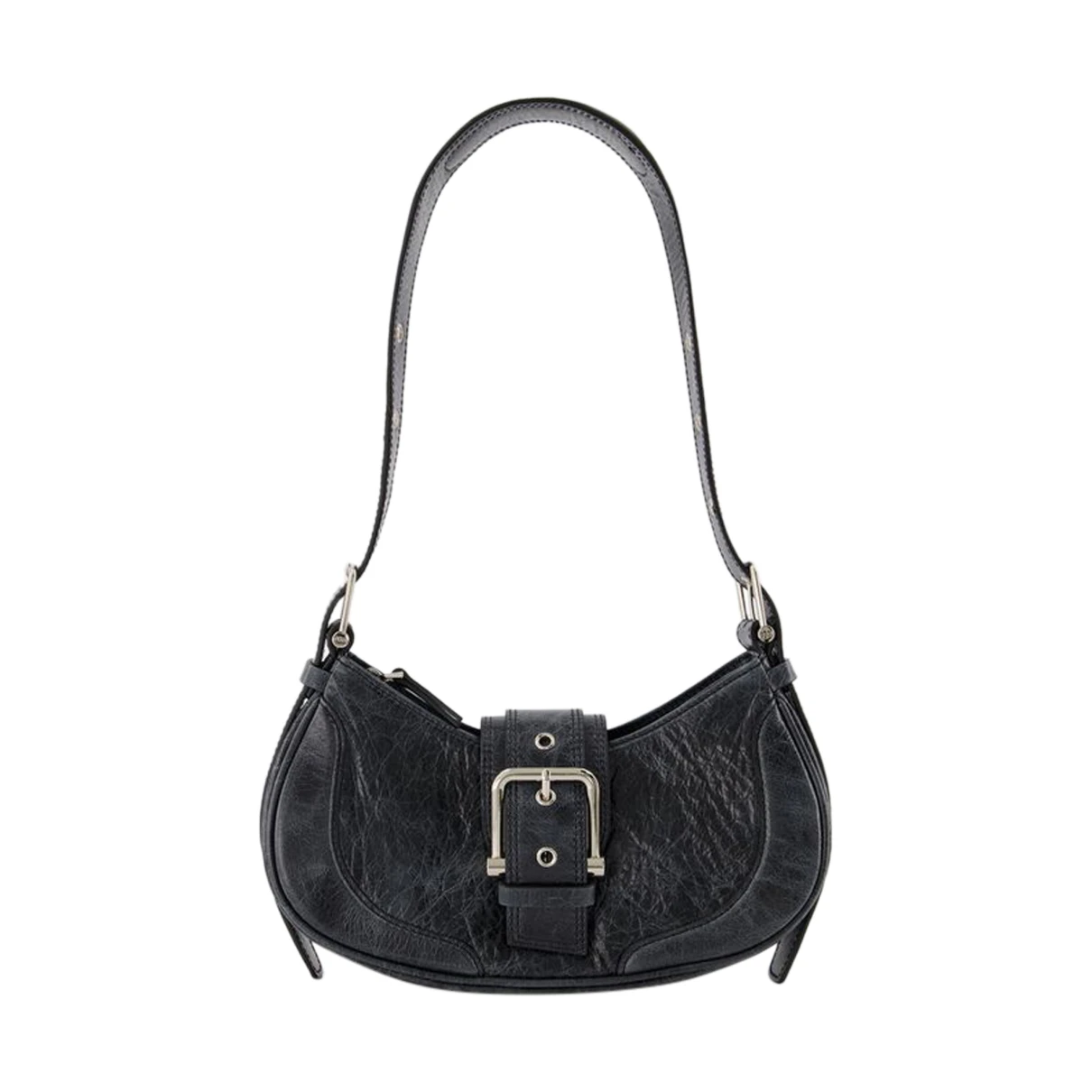 Pre-owned Osoi Leather Handbag In Black