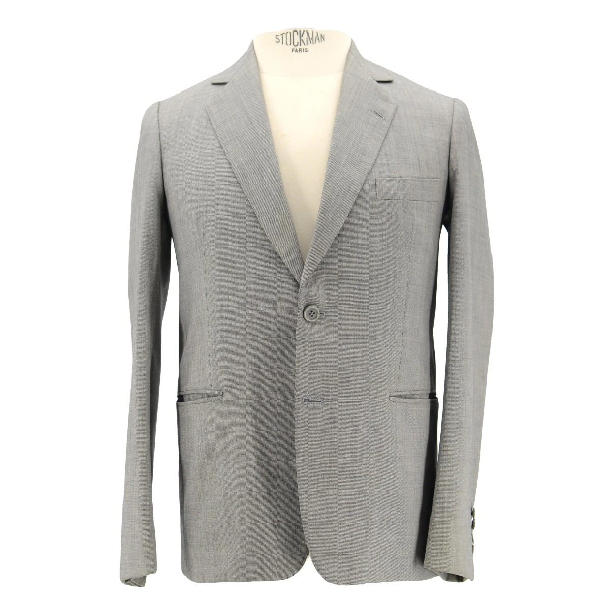Pre-owned Charvet Wool Suit In Grey