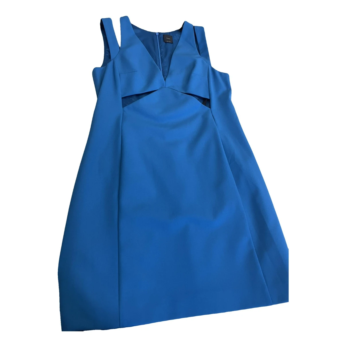 Pre-owned Pinko Mini Dress In Blue