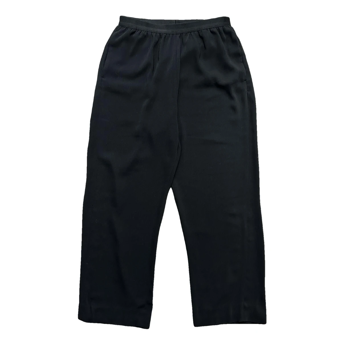 Pre-owned Mm6 Maison Margiela Trousers In Black