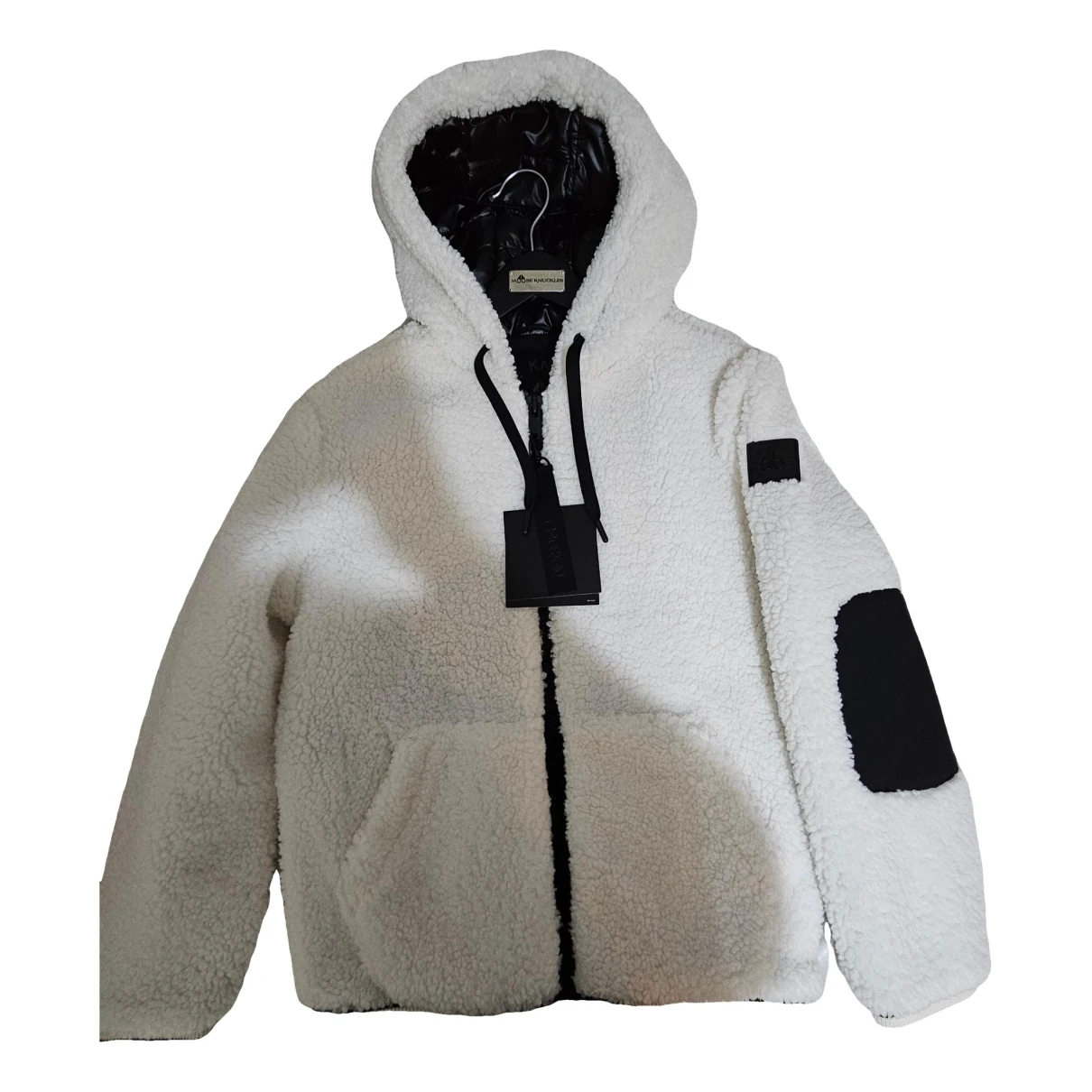 Pre-owned Moose Knuckles Jacket In White