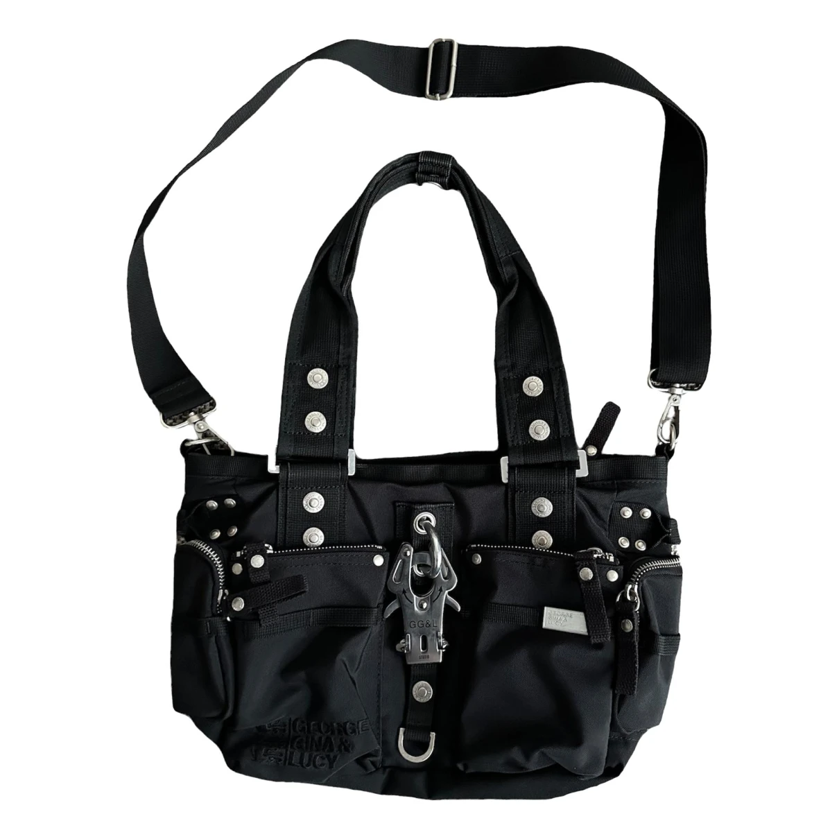 Pre-owned George Gina & Lucy Handbag In Black