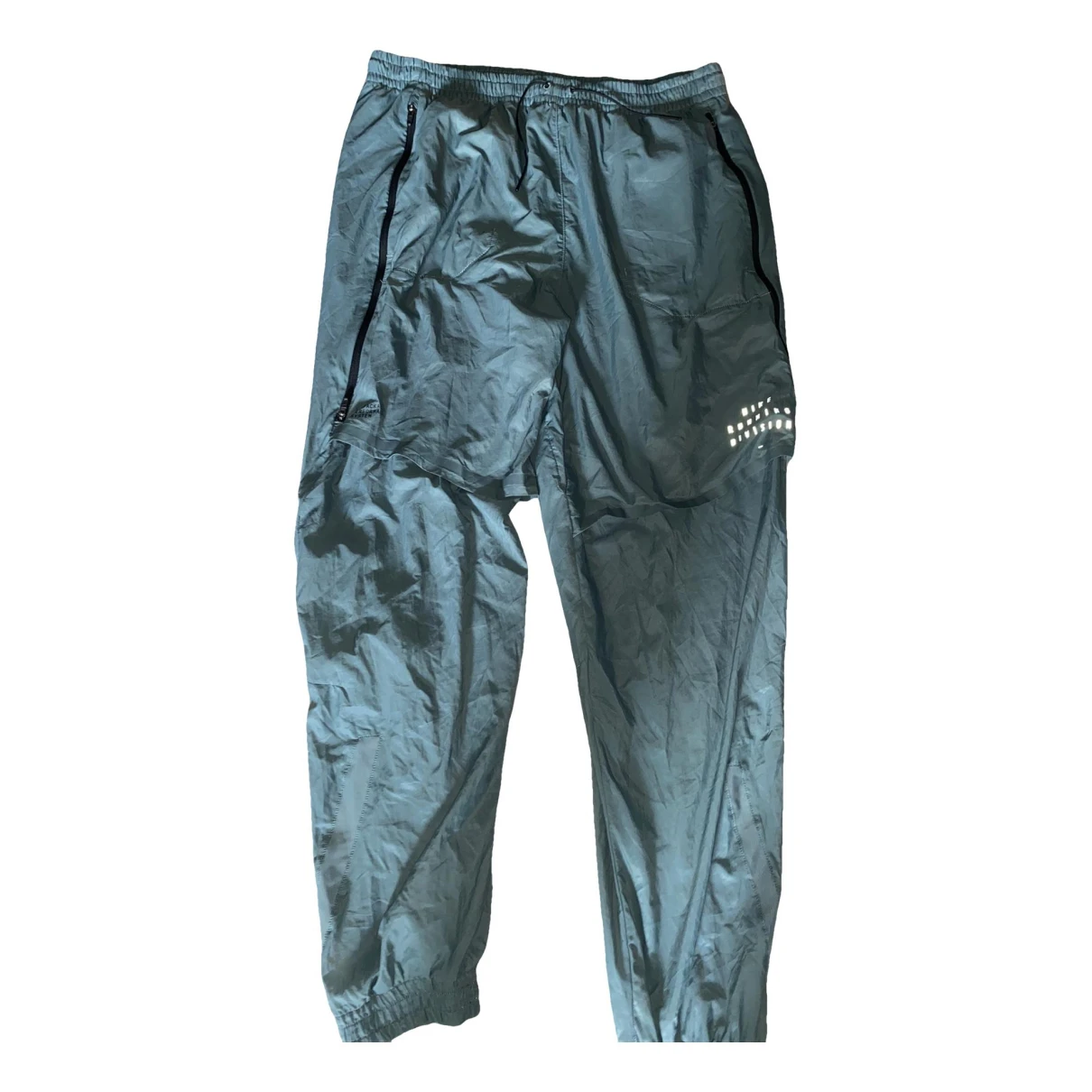 Pre-owned Nike Trousers In Turquoise