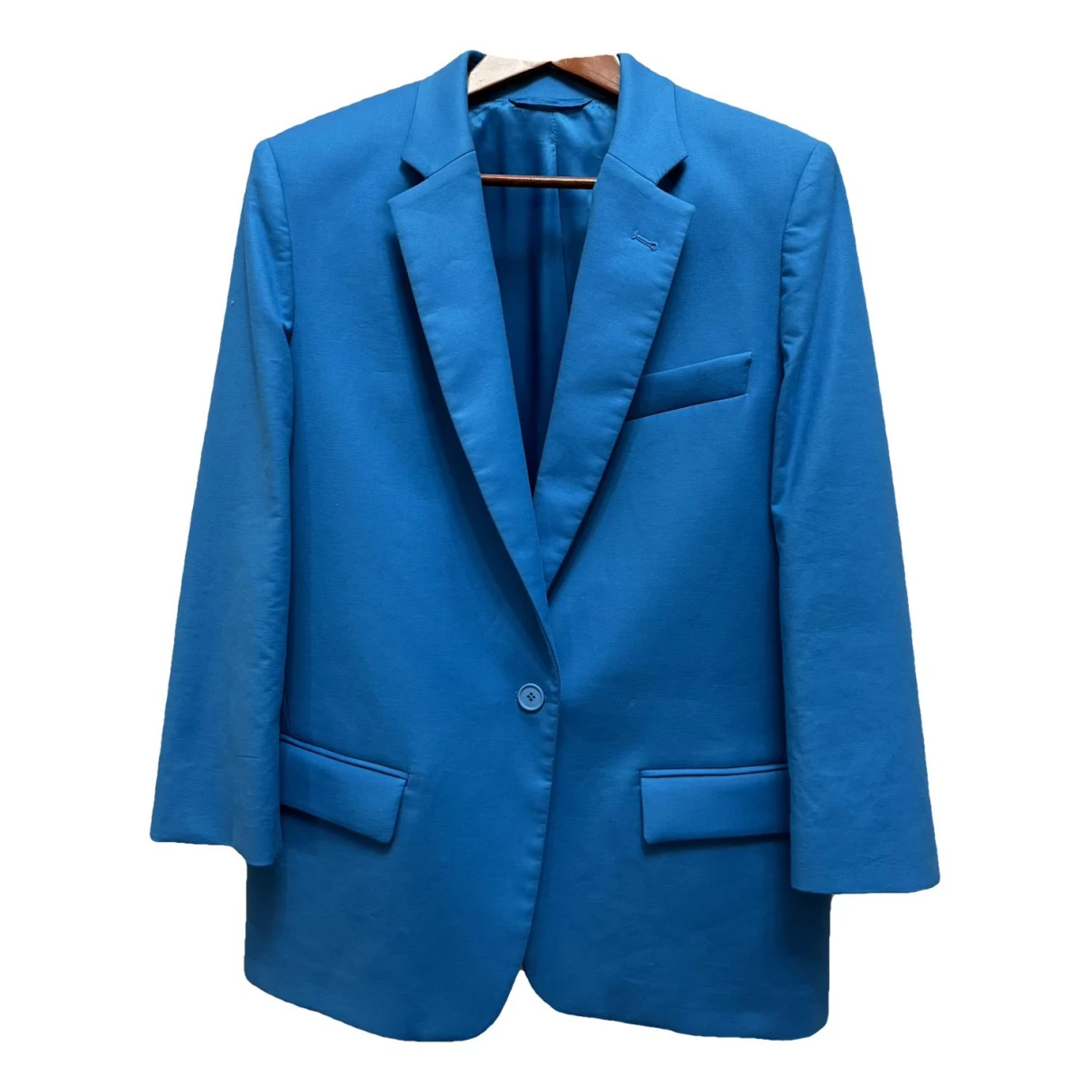 Pre-owned Attico Blazer In Turquoise