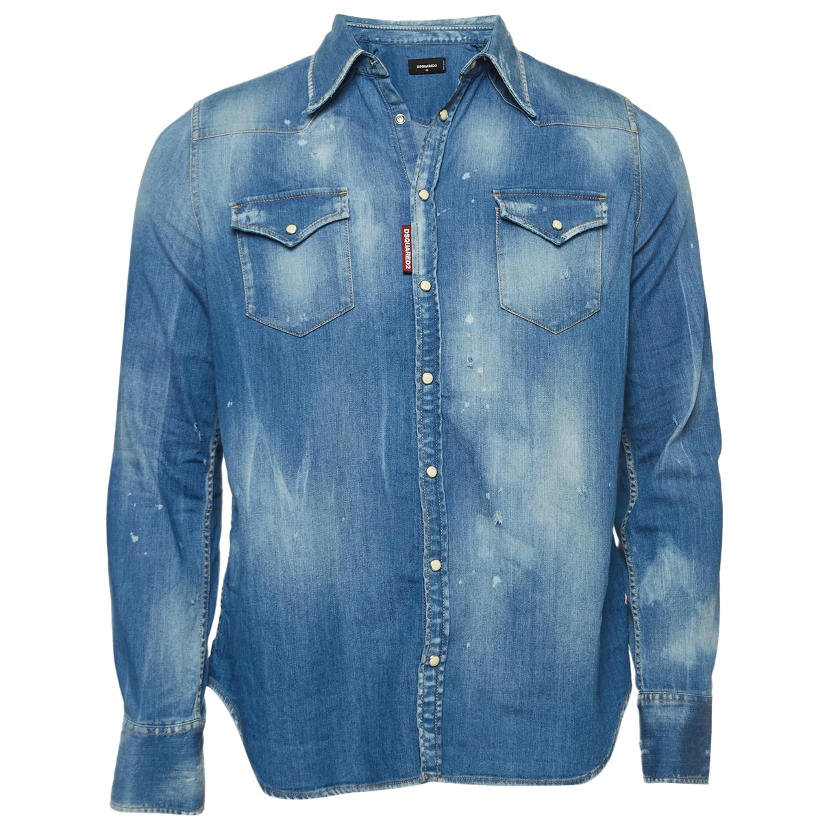 Pre-owned Dsquared2 Shirt In Blue
