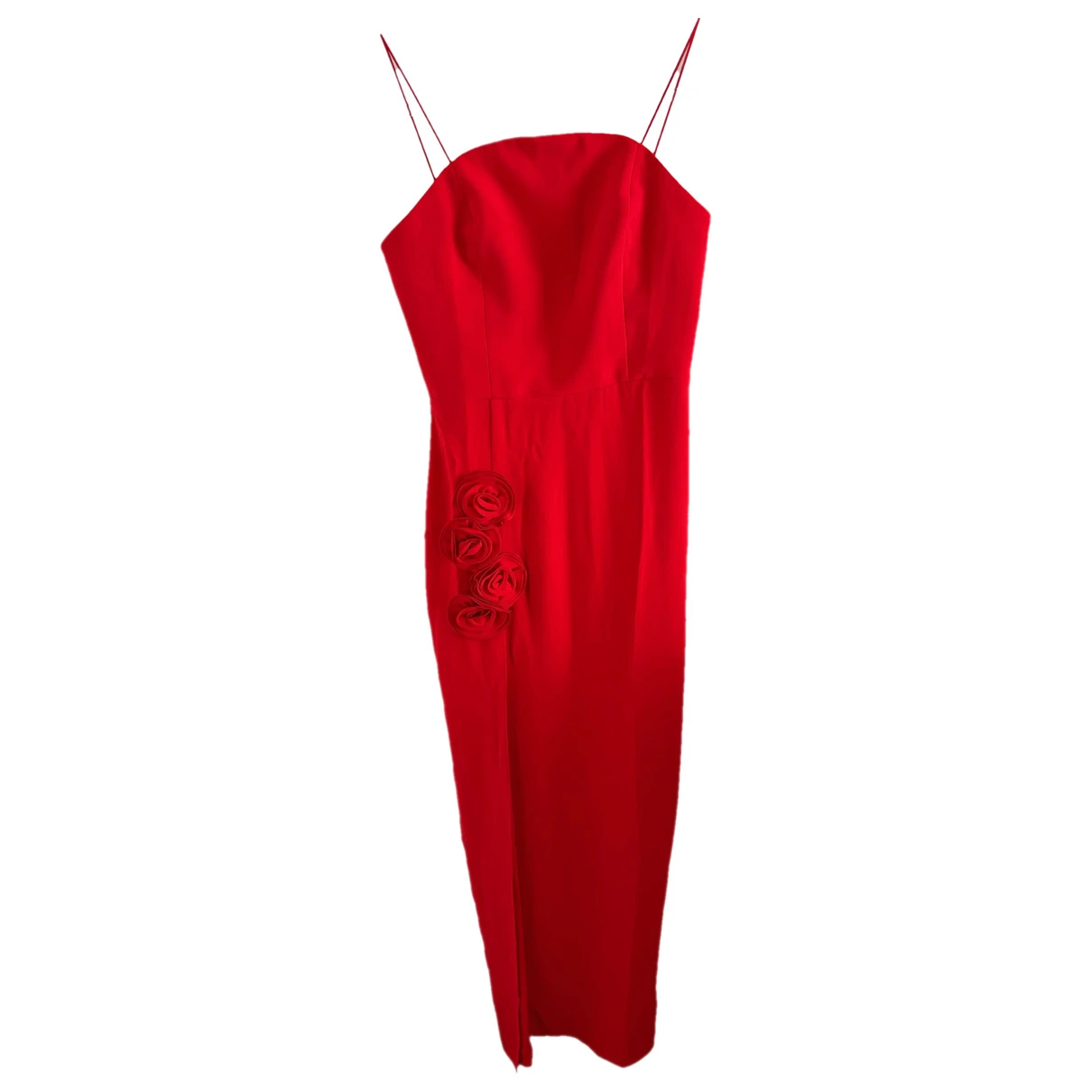 Pre-owned Amanda Uprichard Maxi Dress In Red