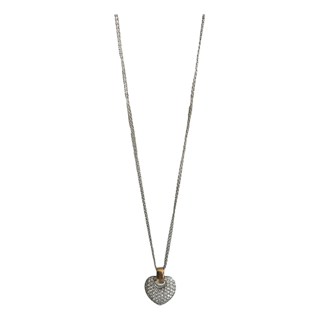 Pre-owned Damiani White Gold Necklace In Other