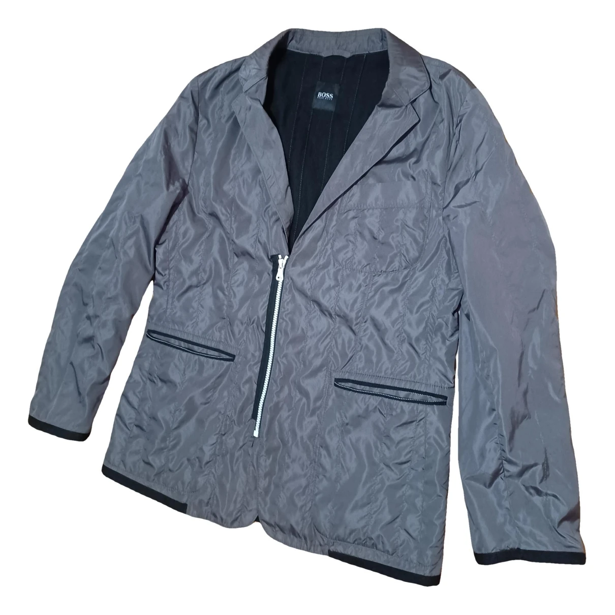 Pre-owned Hugo Boss Jacket In Grey