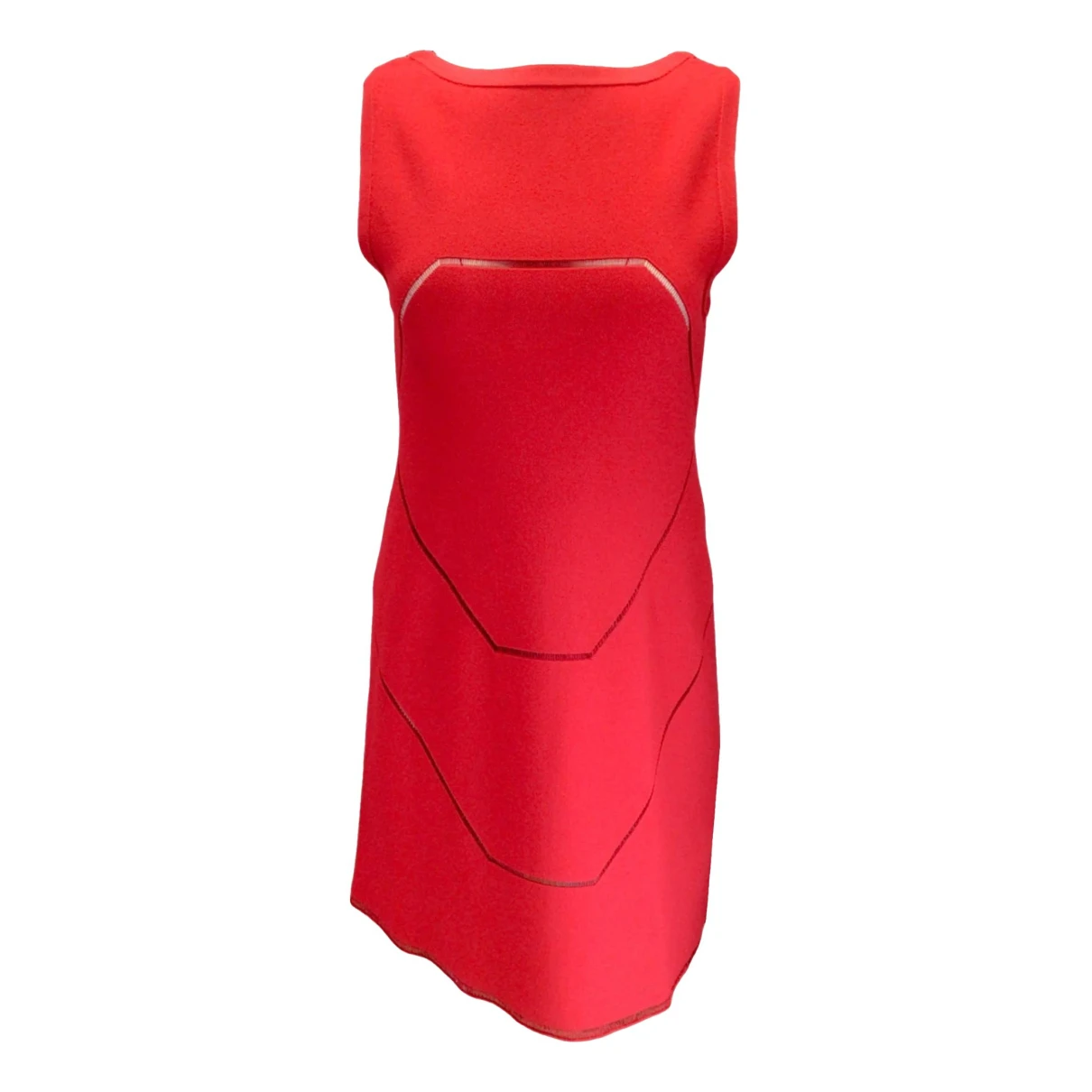 Pre-owned Alaïa Mid-length Dress In Red