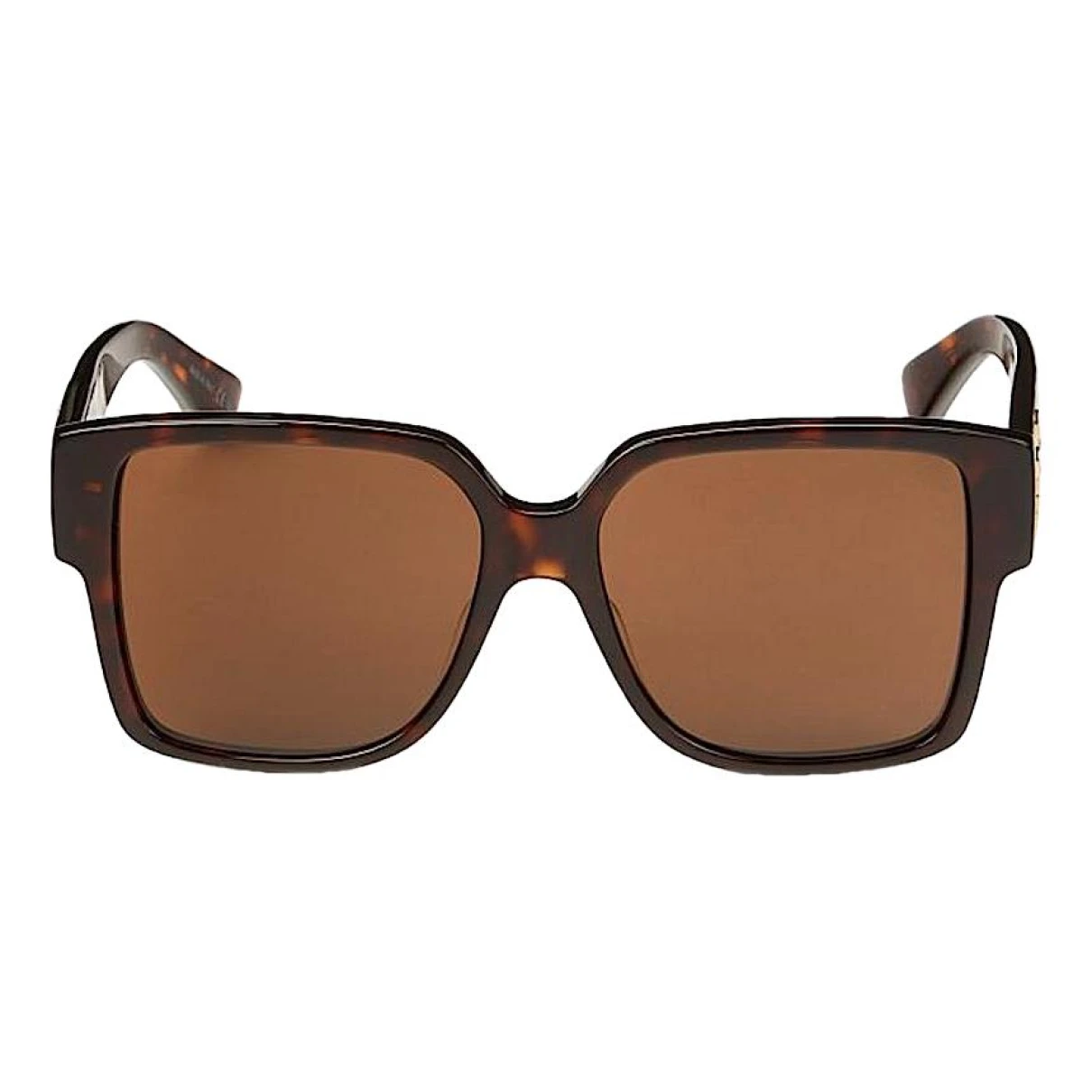 Pre-owned Saint Laurent Oversized Sunglasses In Brown