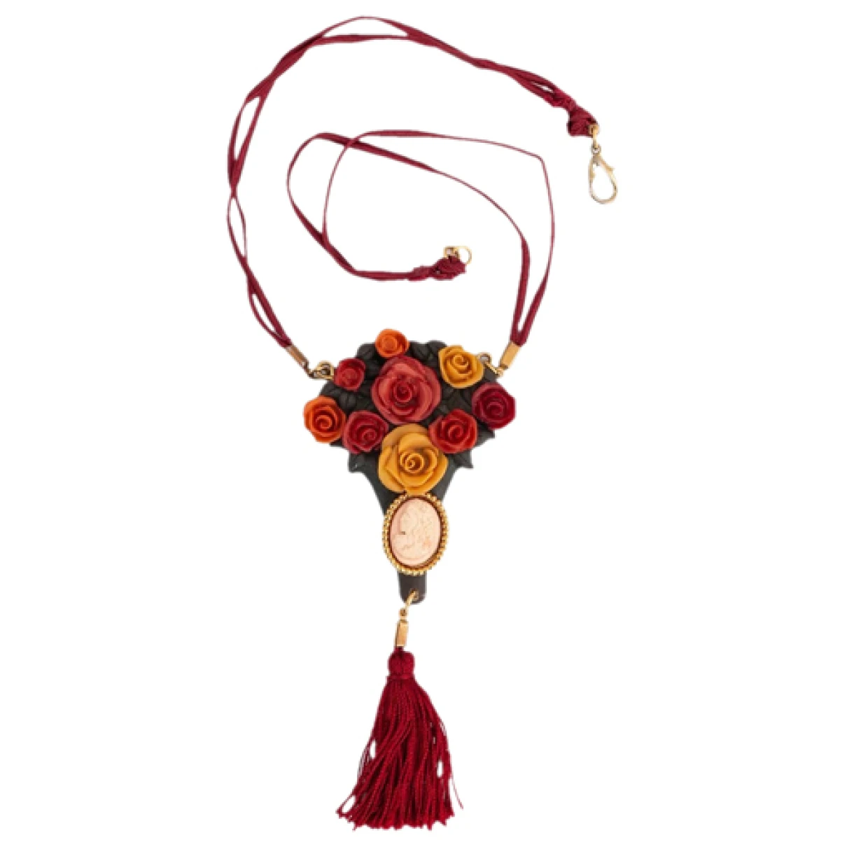 Pre-owned Chantal Thomass Necklace In Red