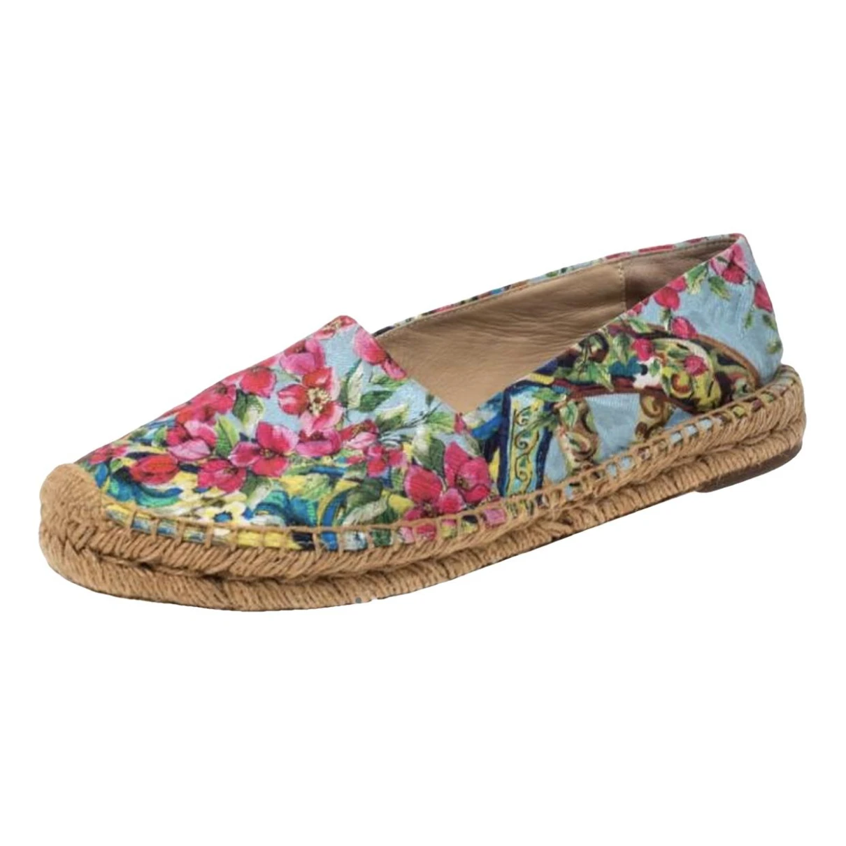 Pre-owned Dolce & Gabbana Ballet Flats In Multicolour