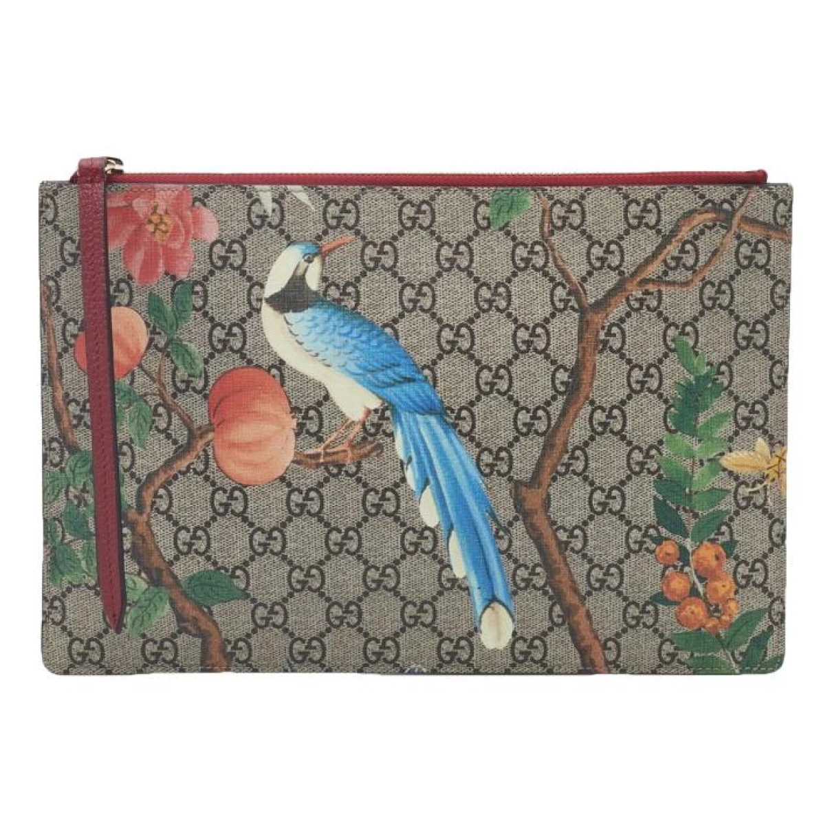 Pre-owned Gucci Guccy Clutch Leather Clutch Bag In Multicolour