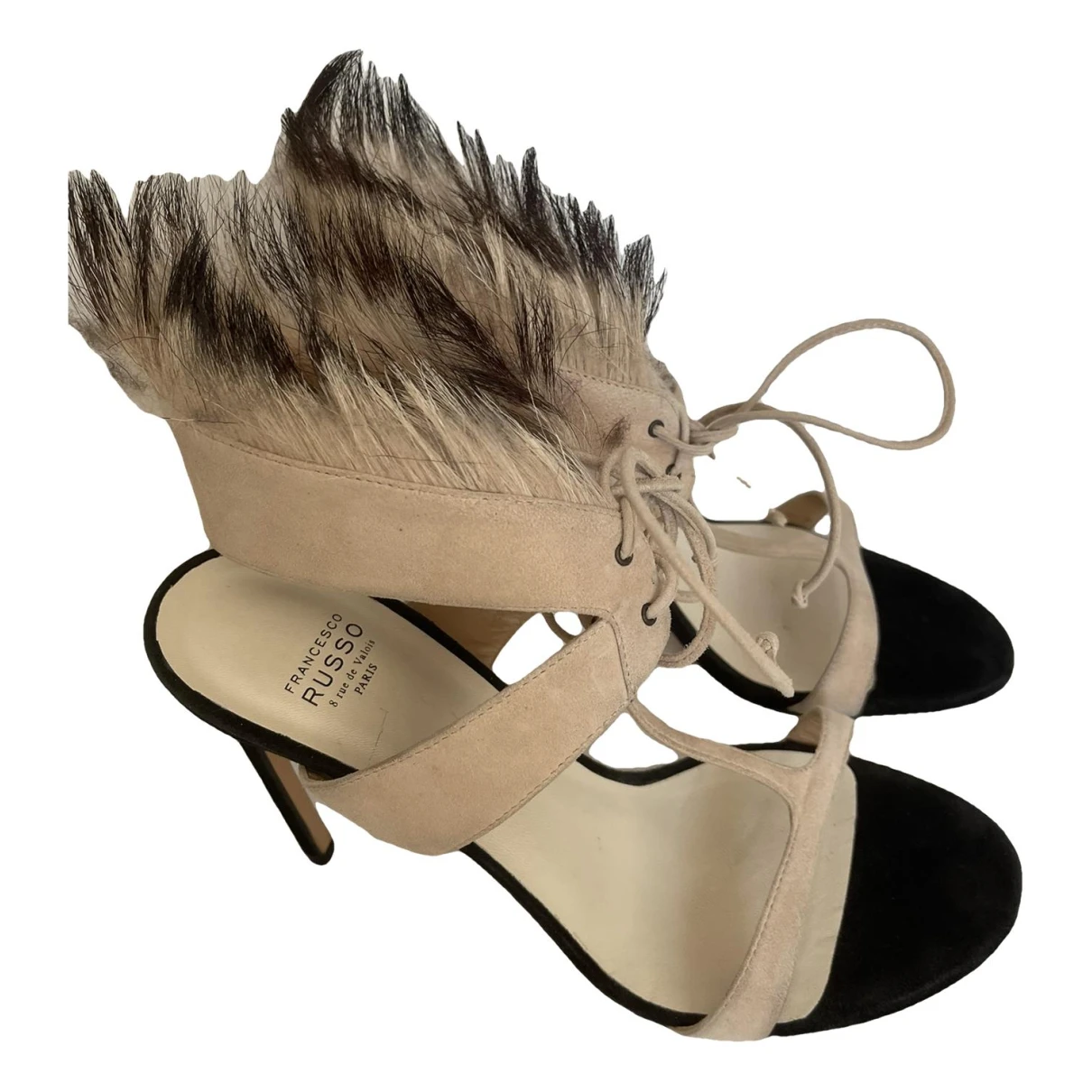 Pre-owned Francesco Russo Sandals In Beige