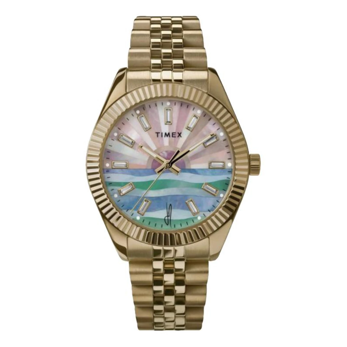 Pre-owned Jacquie Aiche Watch In Gold