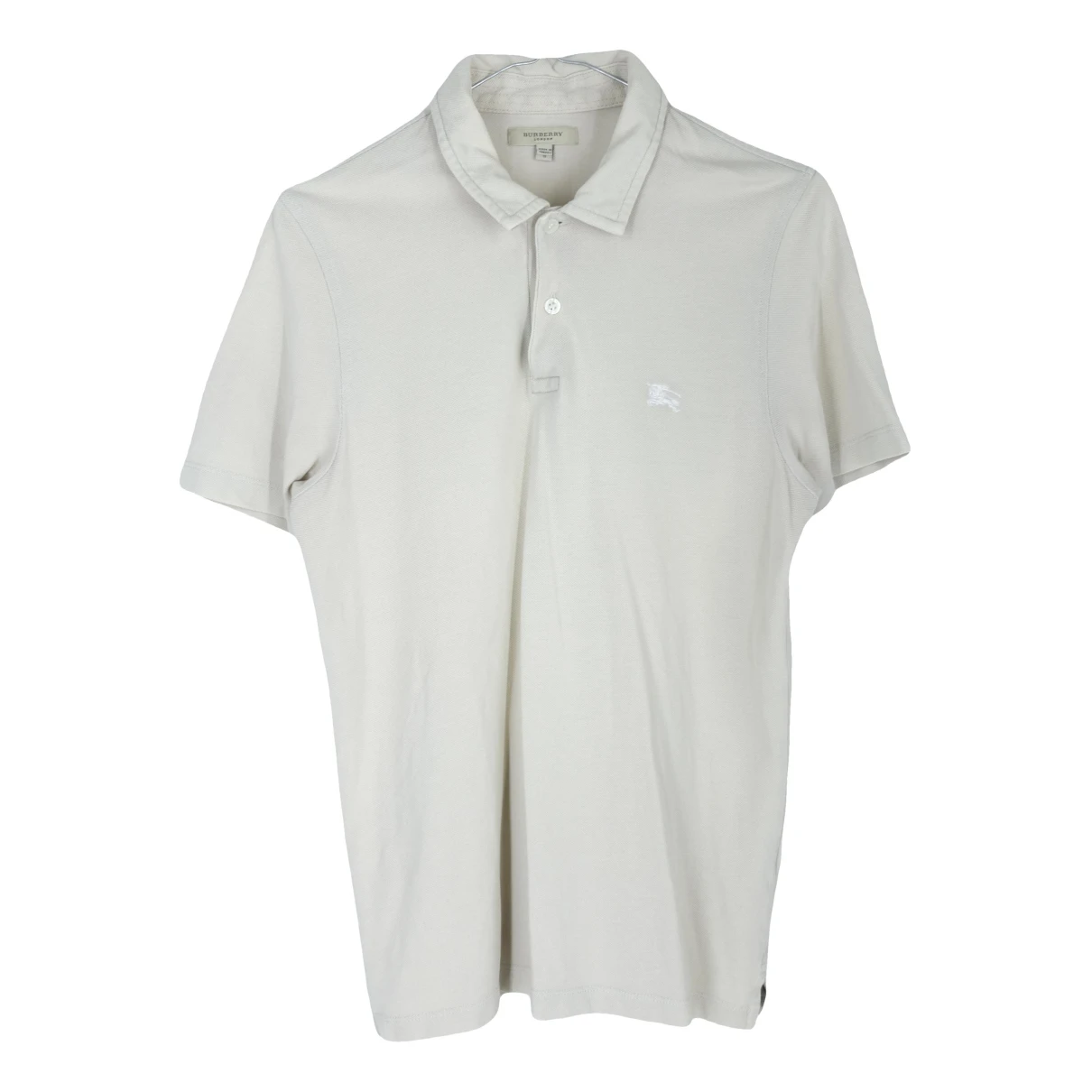 Pre-owned Burberry Polo Shirt In Beige