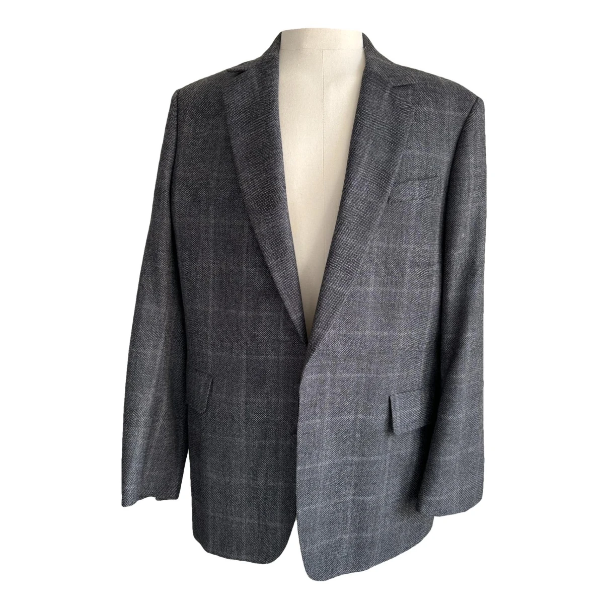 Pre-owned Ann Demeulemeester Wool Jacket In Grey