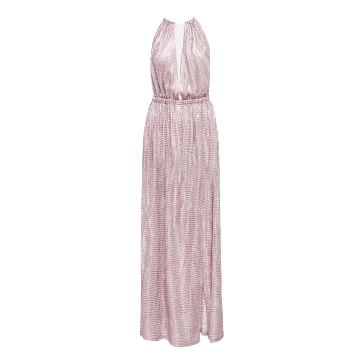 Pre-owned Missoni Maxi Dress In Pink