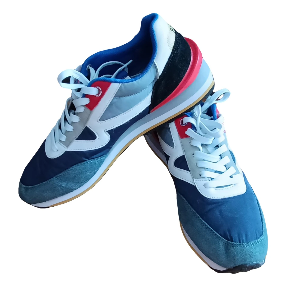 Pre-owned Rifle Low Trainers In Multicolour