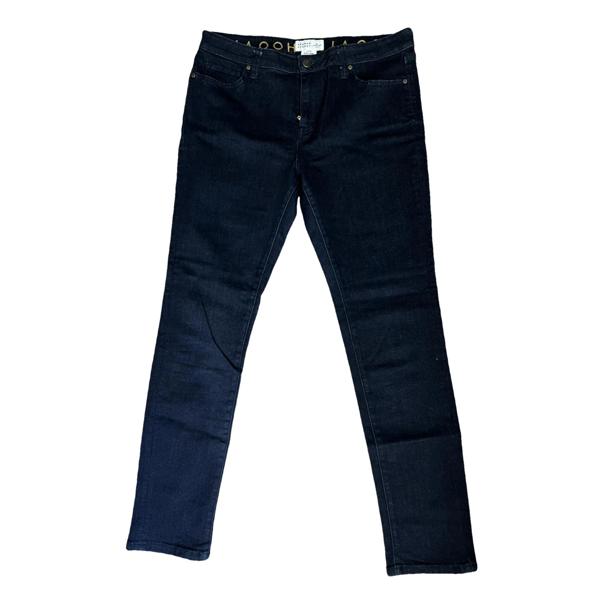 Pre-owned Kate Spade Slim Jeans In Blue