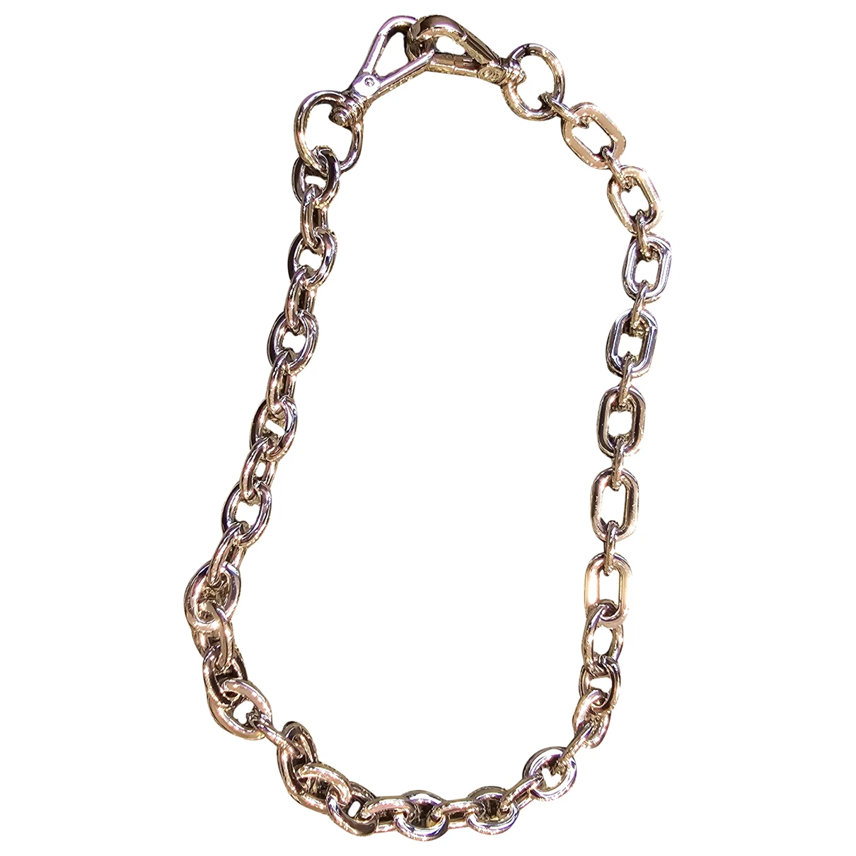 Pre-owned Maje Necklace In Metallic
