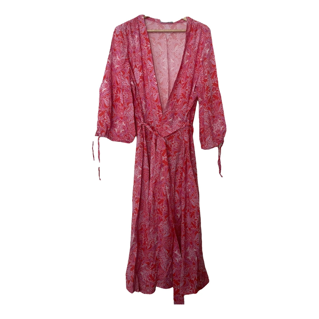 Pre-owned Melissa Odabash Maxi Dress In Pink