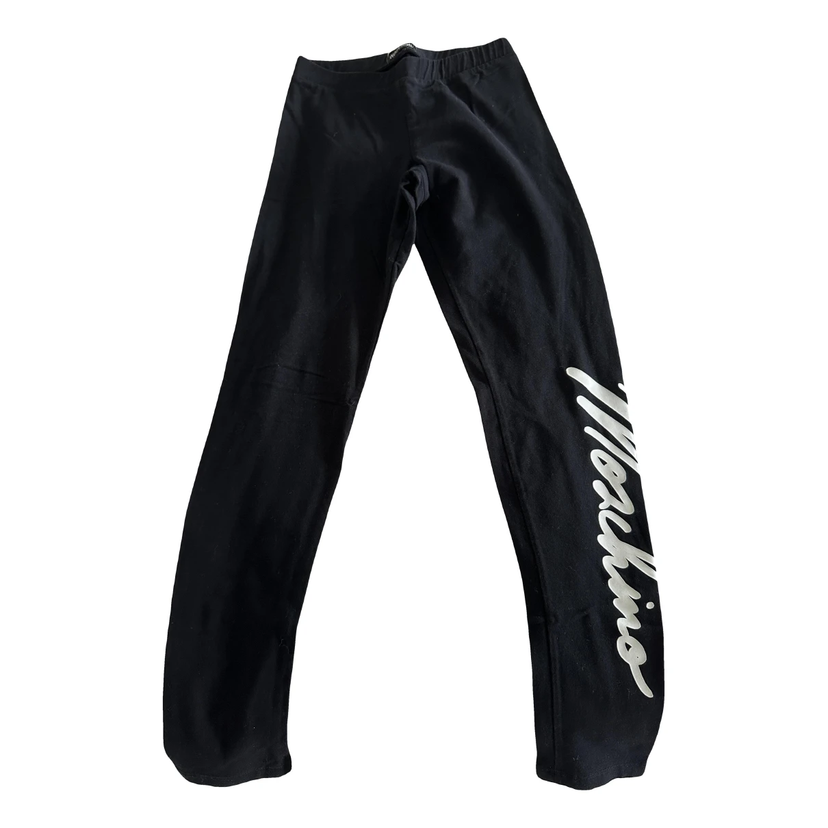 Pre-owned Moschino Kids' Trousers In Black
