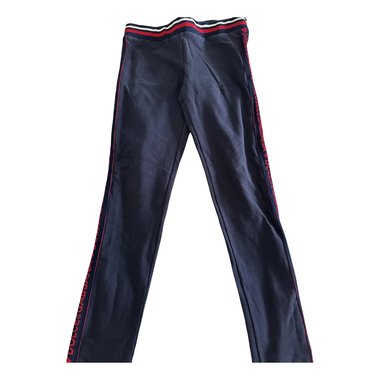Pre-owned Dolce & Gabbana Kids' Pants In Navy