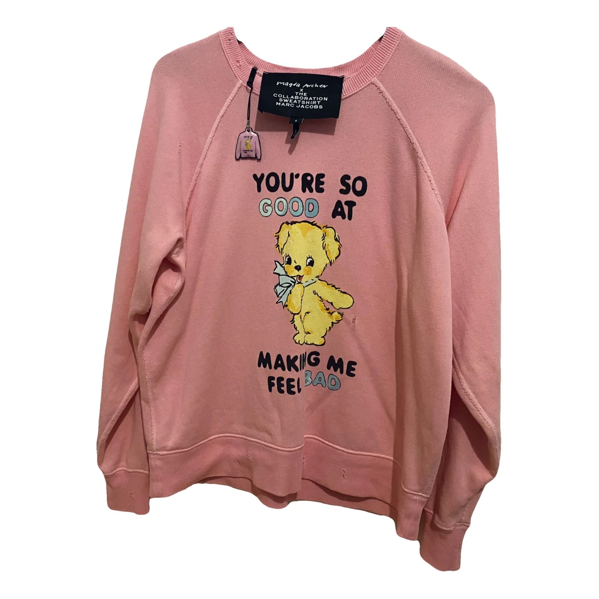 Pre-owned Marc Jacobs Sweatshirt In Pink