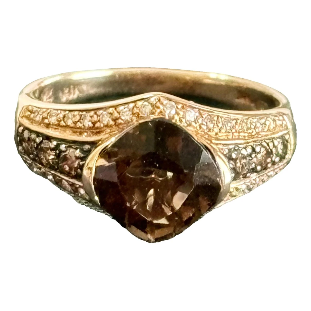 Pre-owned Le Vian Pink Gold Ring