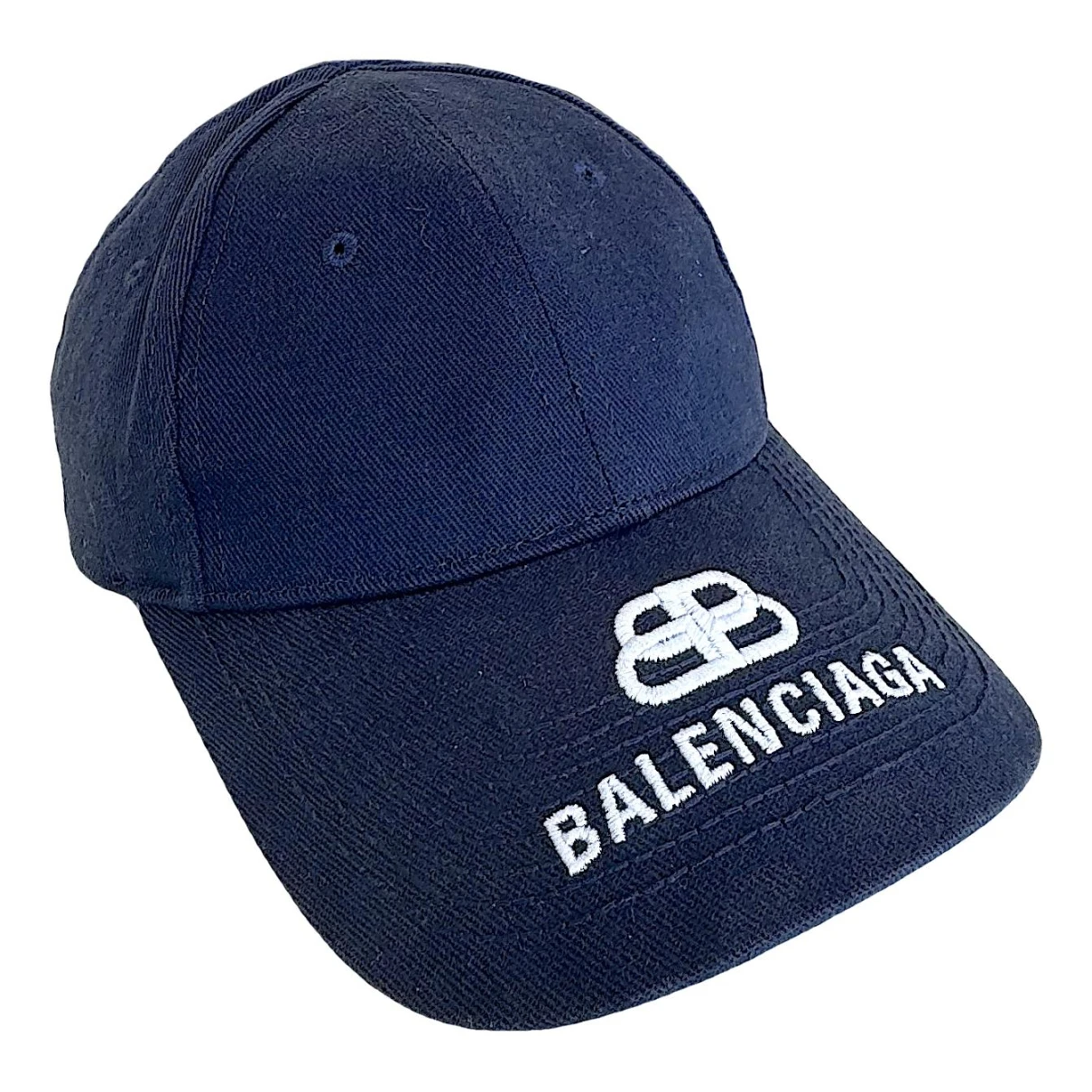 Pre-owned Balenciaga Hat In Blue