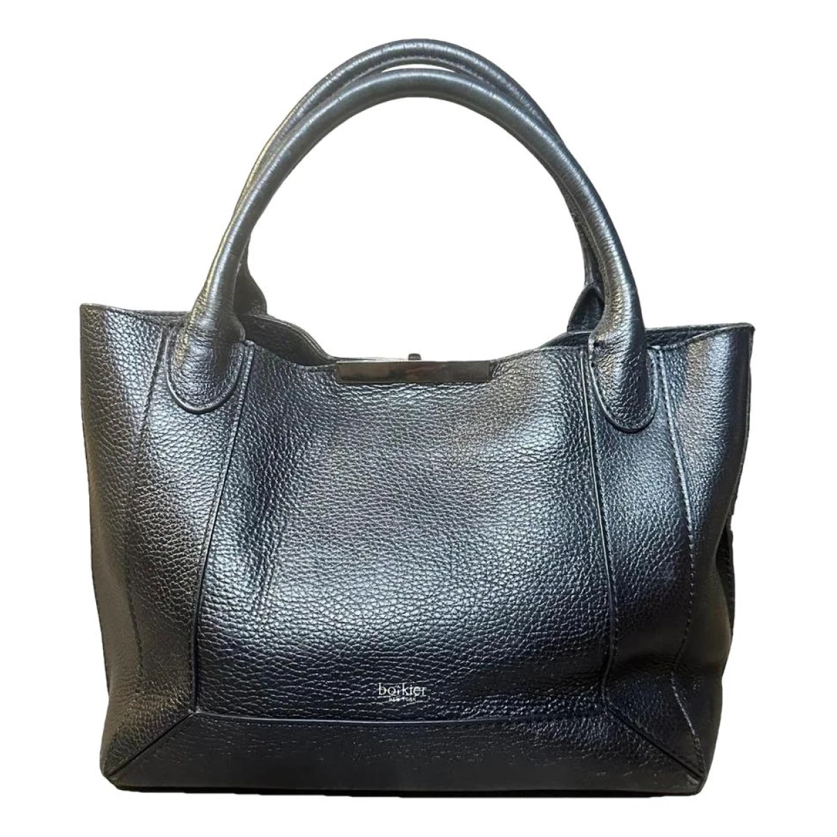 Pre-owned Botkier Leather Handbag In Black