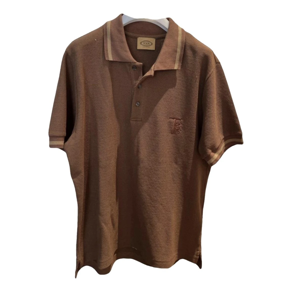 Pre-owned Tod's Polo Shirt In Brown