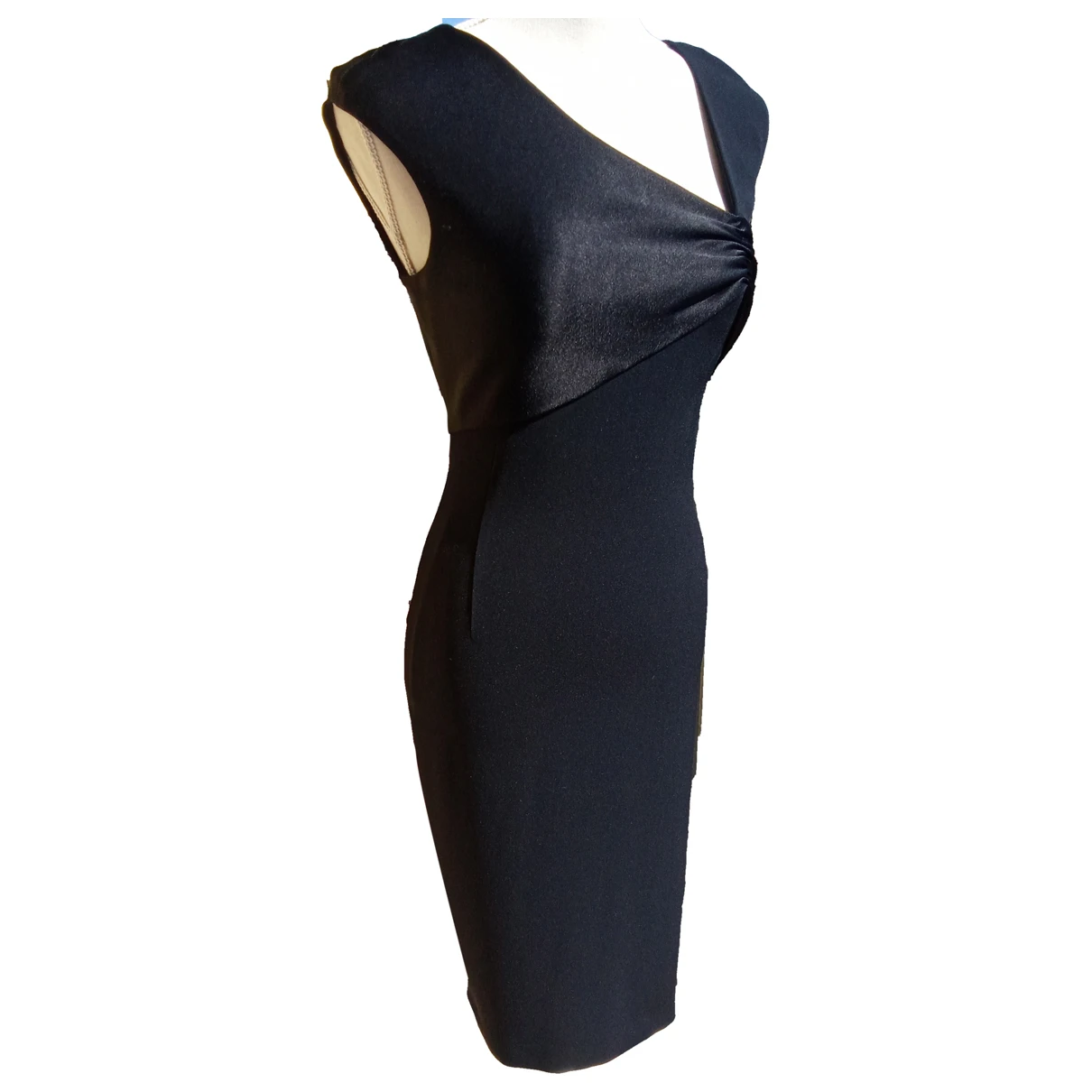 Pre-owned Max Mara Atelier Mid-length Dress In Black