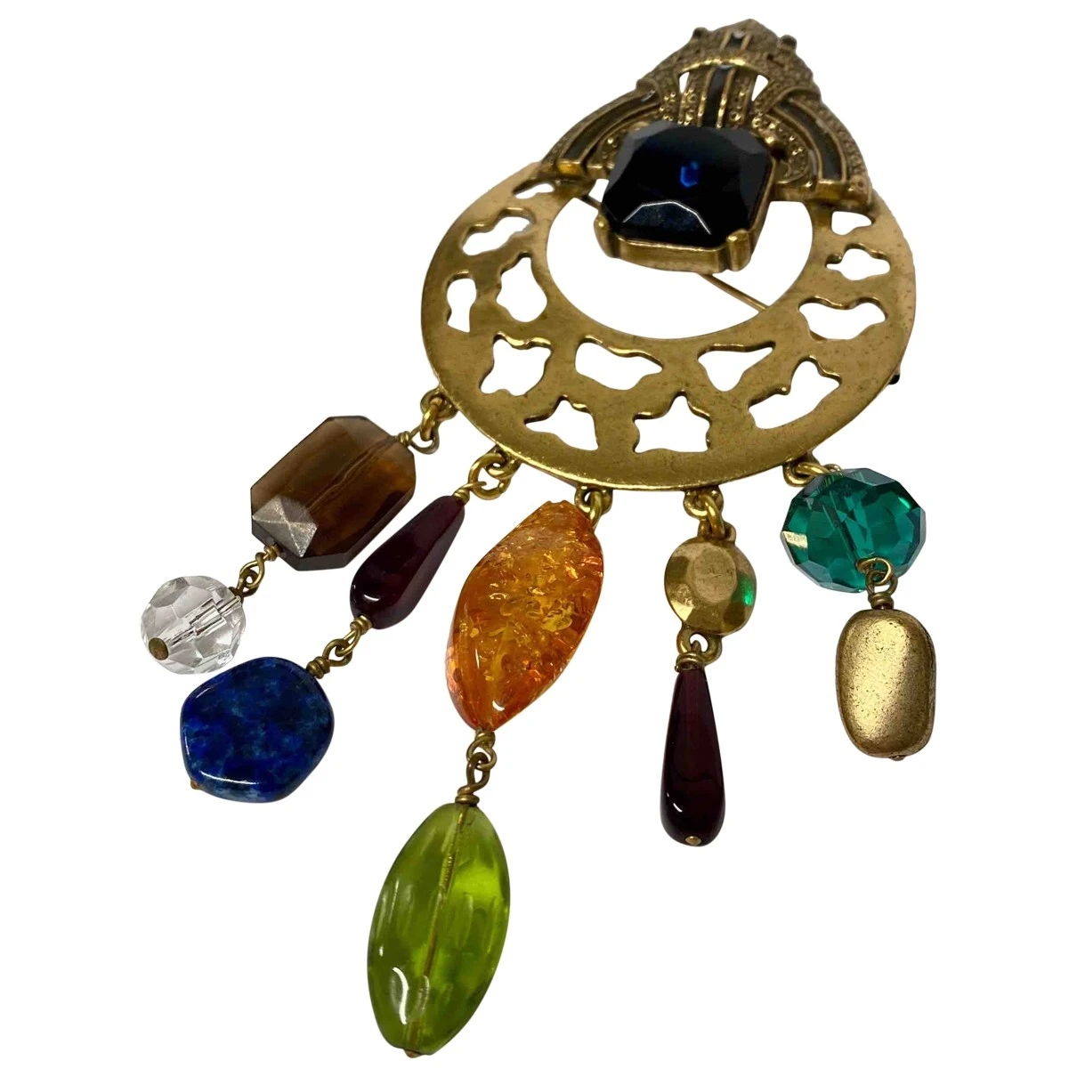 jewellery Oscar De La Renta pins & brooches for Female Metal. Used condition