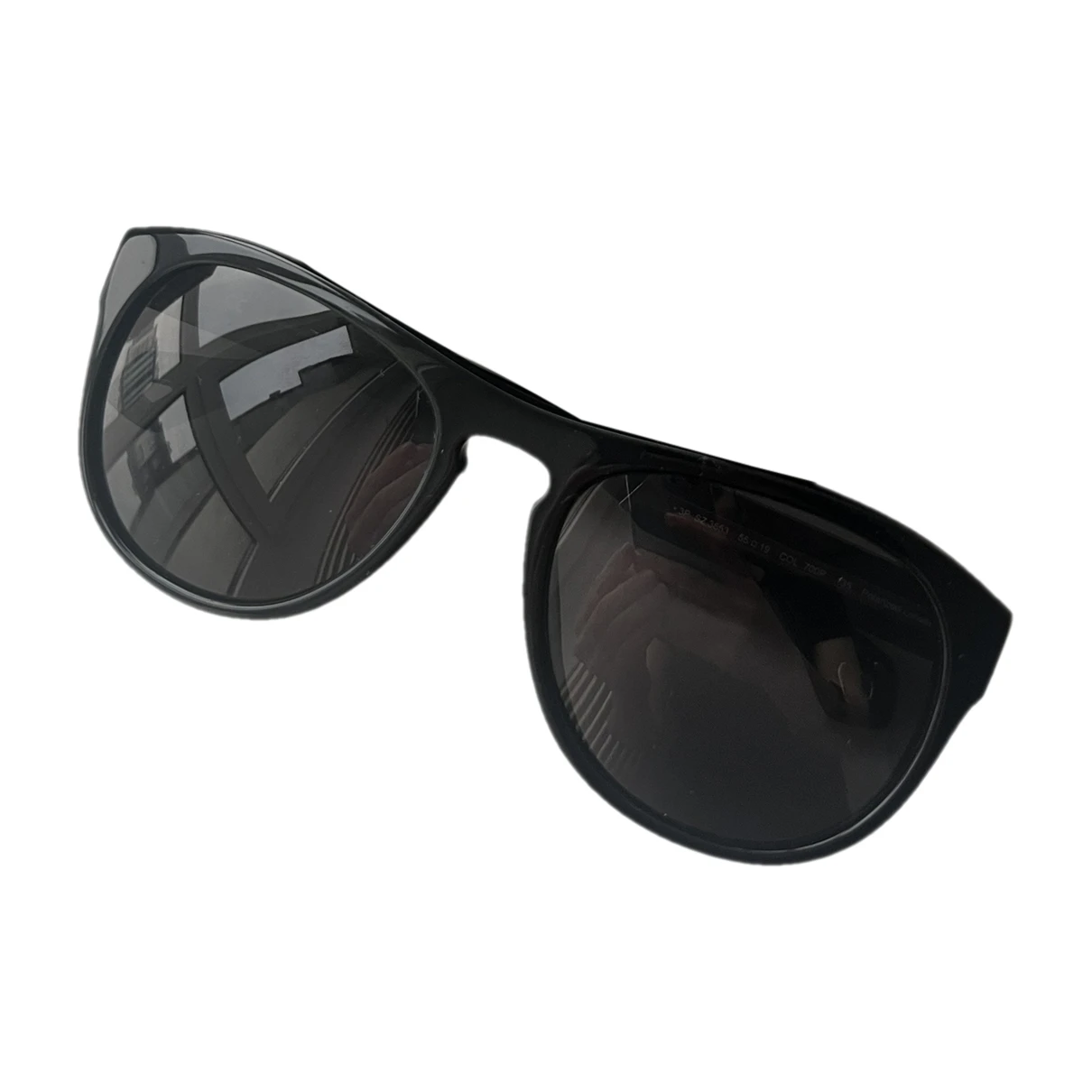 Pre-owned Ermenegildo Zegna Sunglasses In Black