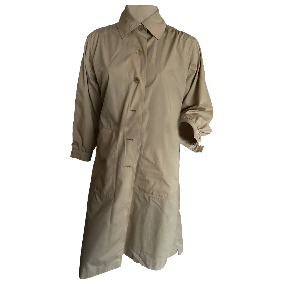 Pre-owned Courrèges Coat In Beige