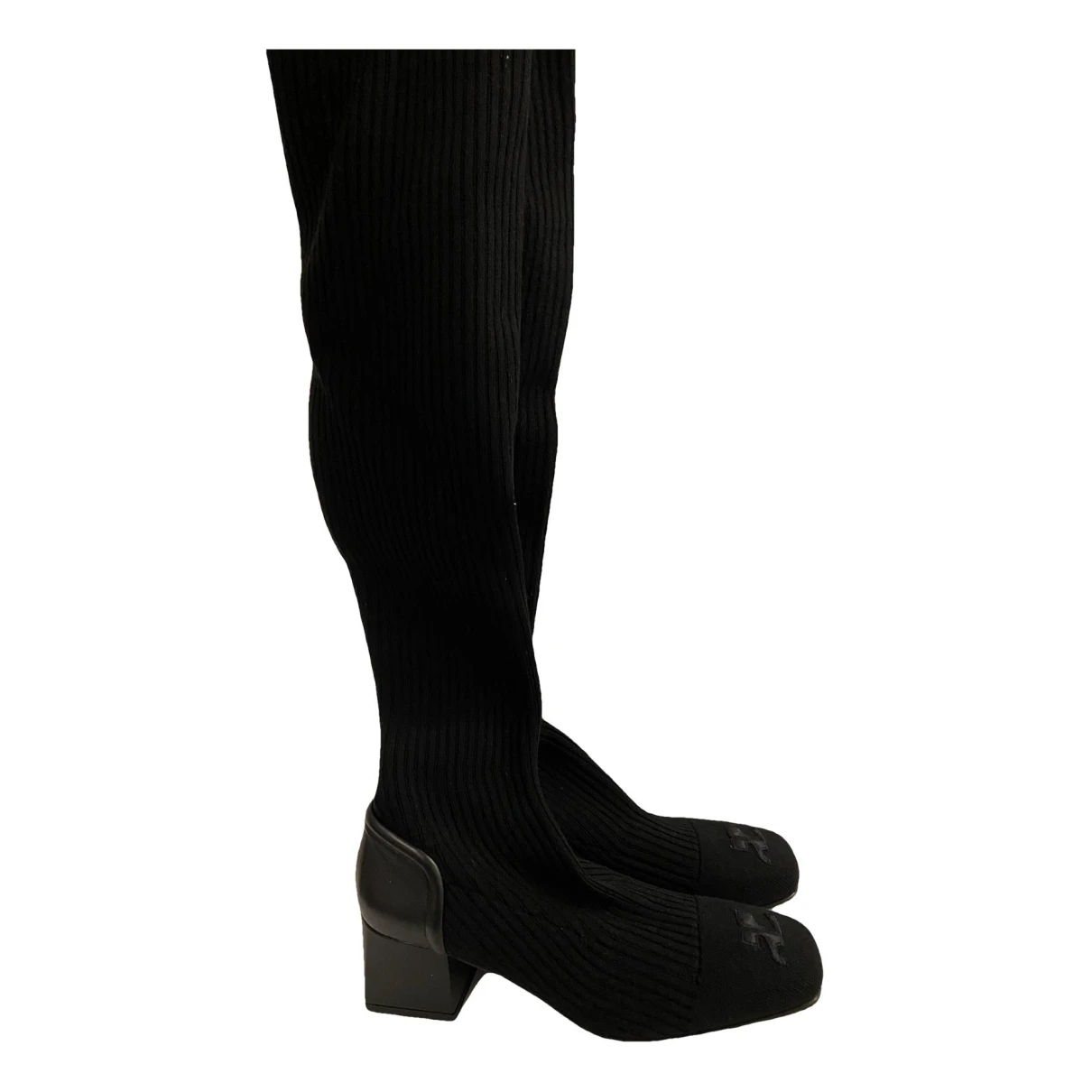 Pre-owned Courrèges Boots In Black