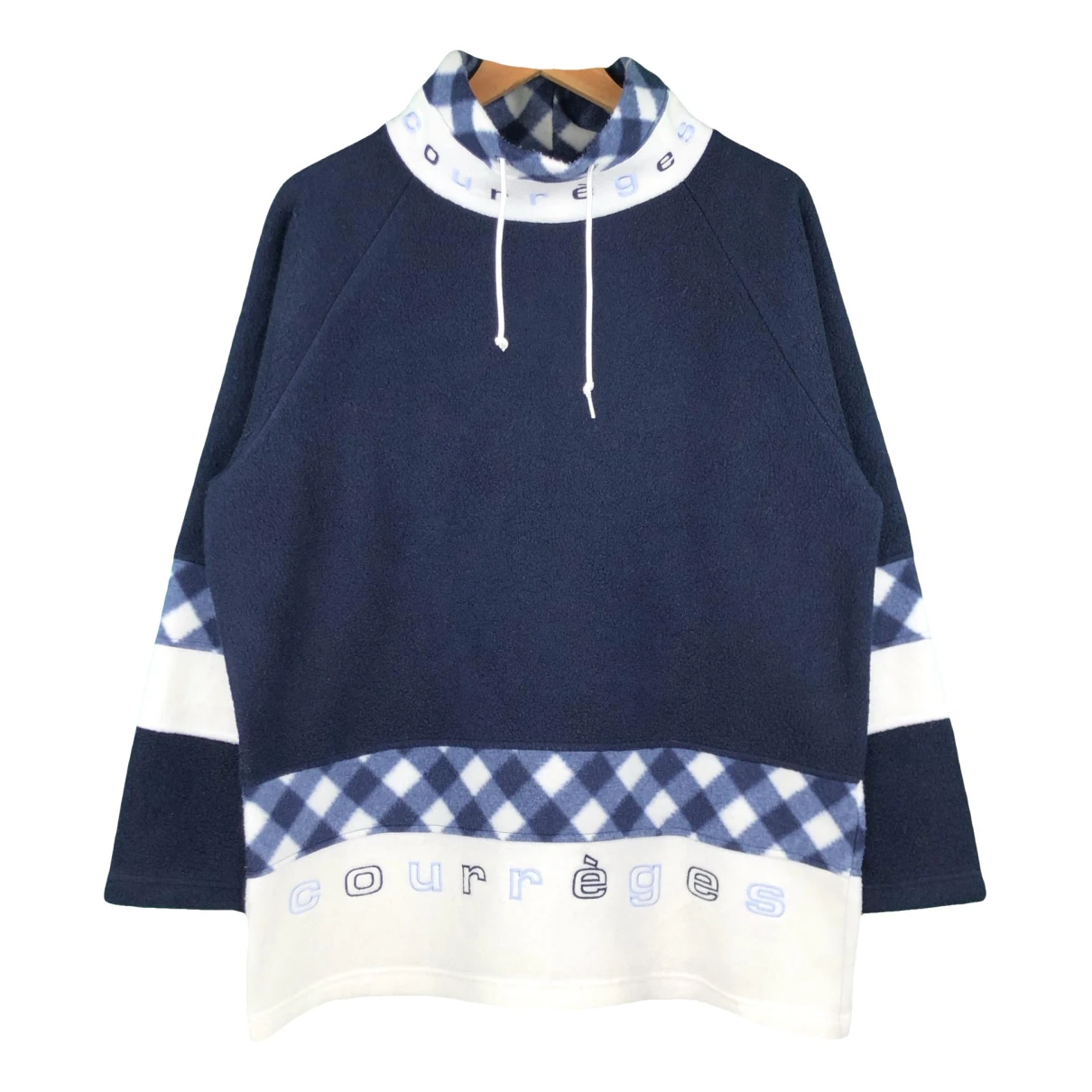 Pre-owned Courrèges Jumper In Blue