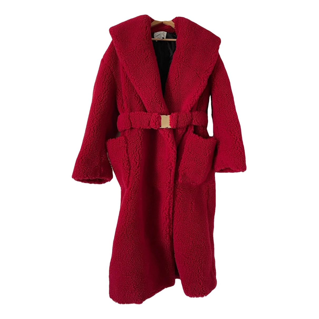 Pre-owned Casablanca Coat In Red