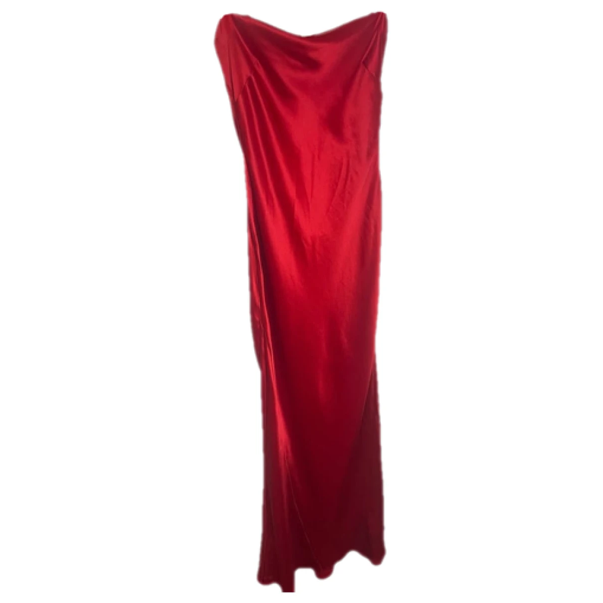 Pre-owned Retroféte Maxi Dress In Red