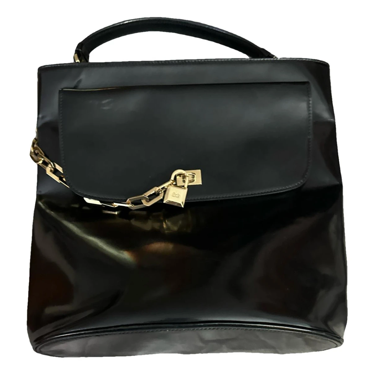 Pre-owned Dsquared2 Leather Handbag In Black