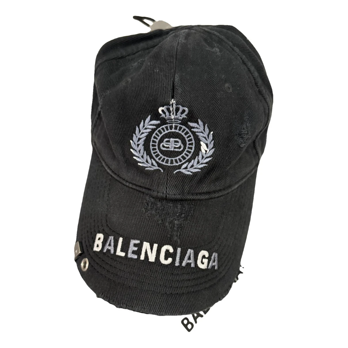 Pre-owned Balenciaga Hat In Grey
