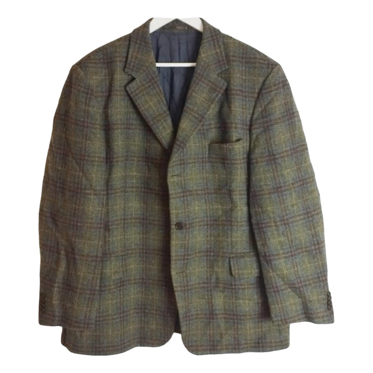 Pre-owned Harris Tweed Wool Vest In Multicolour