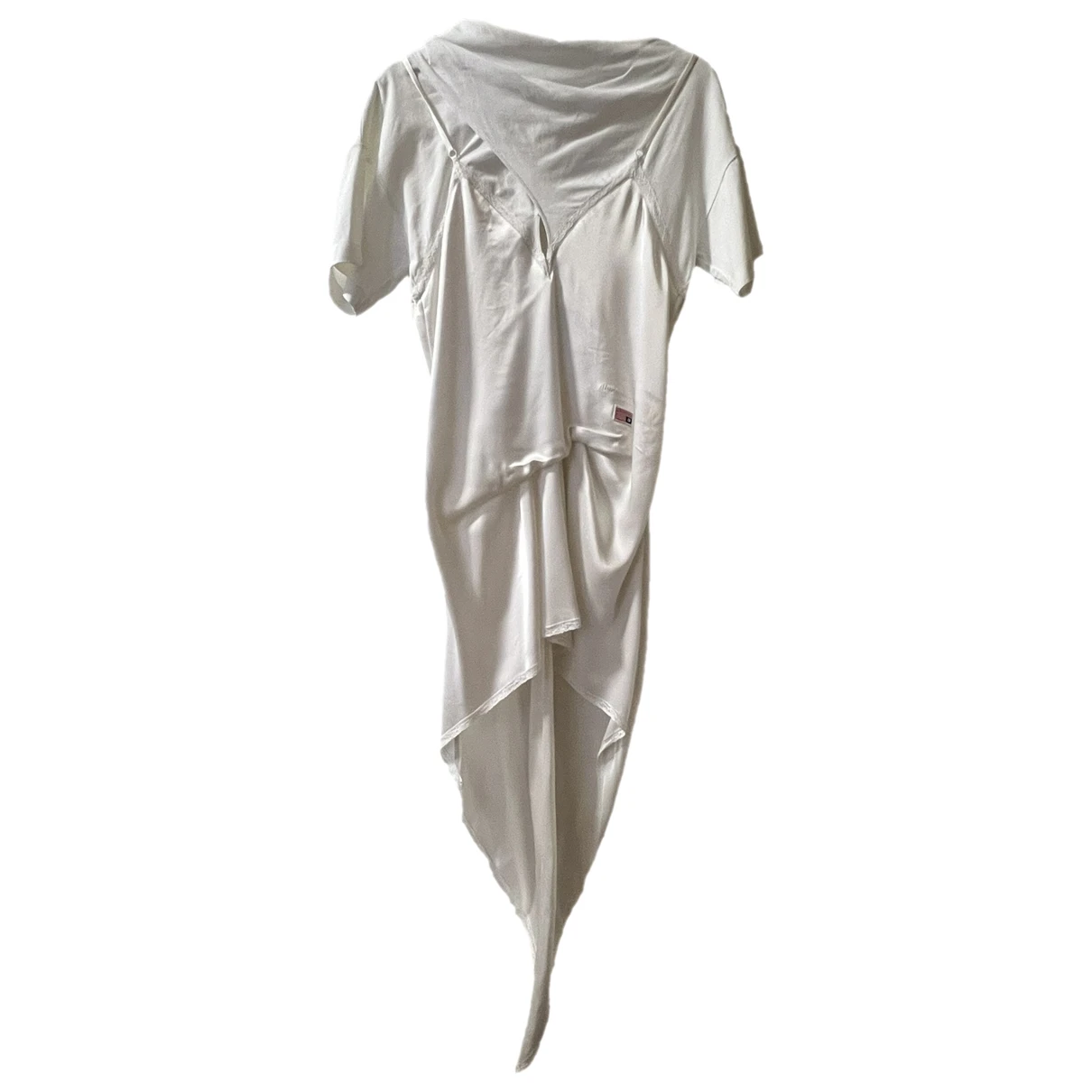 Pre-owned Alexander Wang Mid-length Dress In White