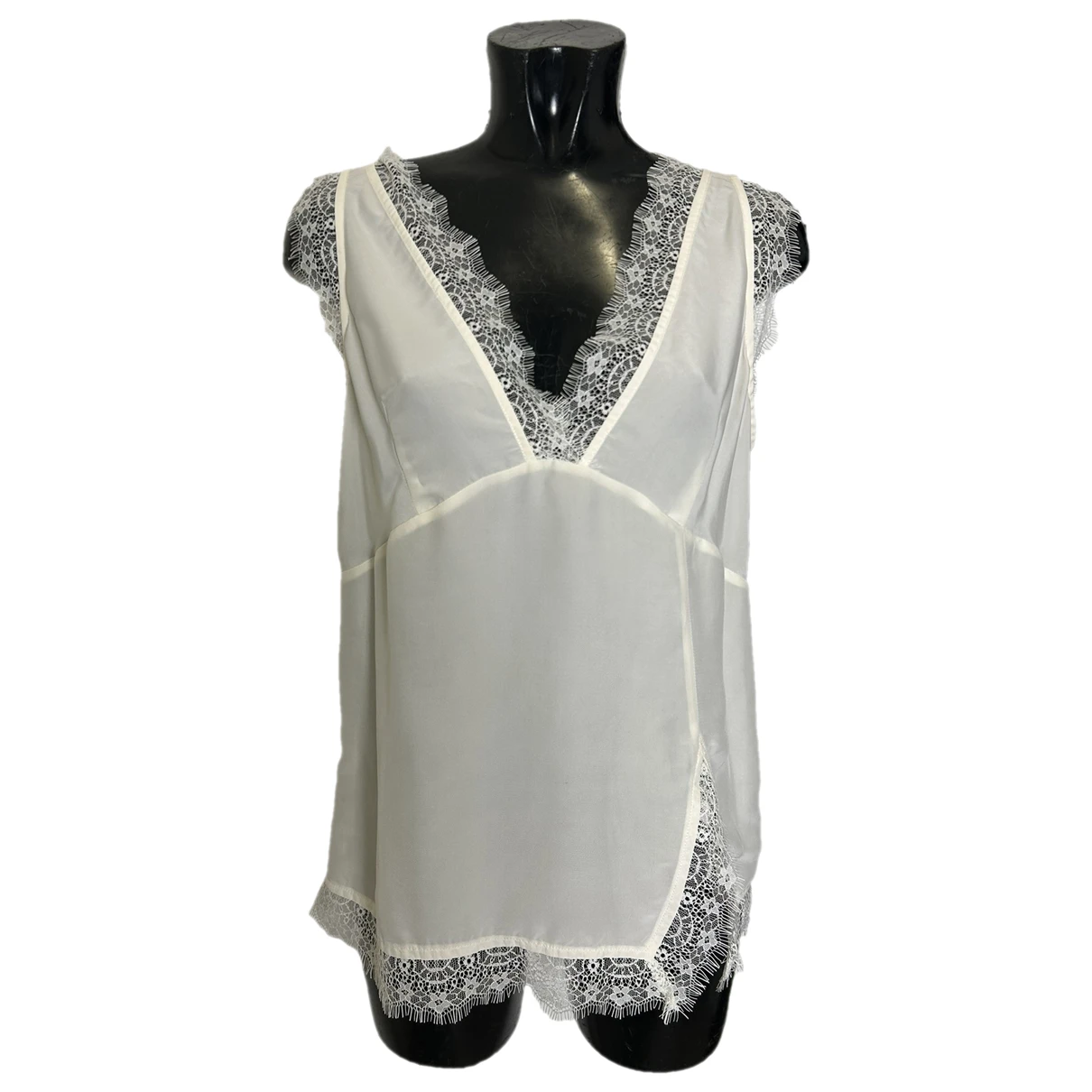 Pre-owned Pinko Camisole In White