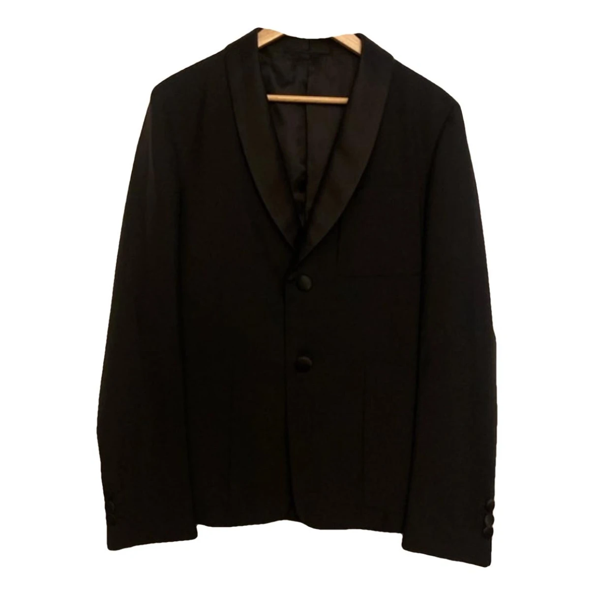 Pre-owned Prada Wool Vest In Black
