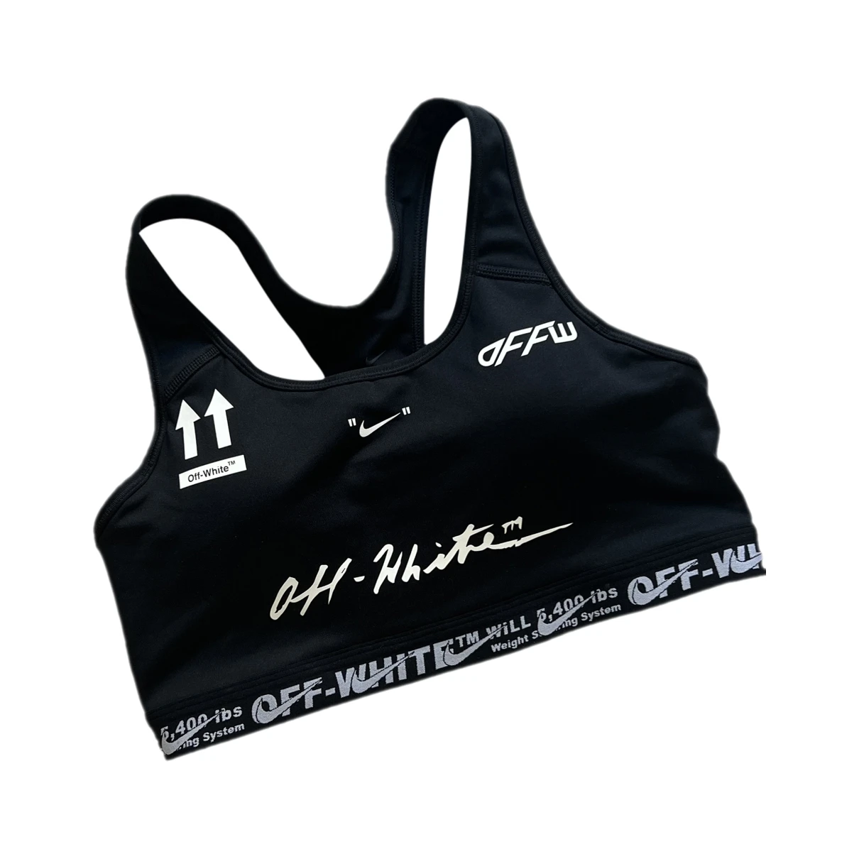 Pre-owned Nike X Off-white Corset In Black