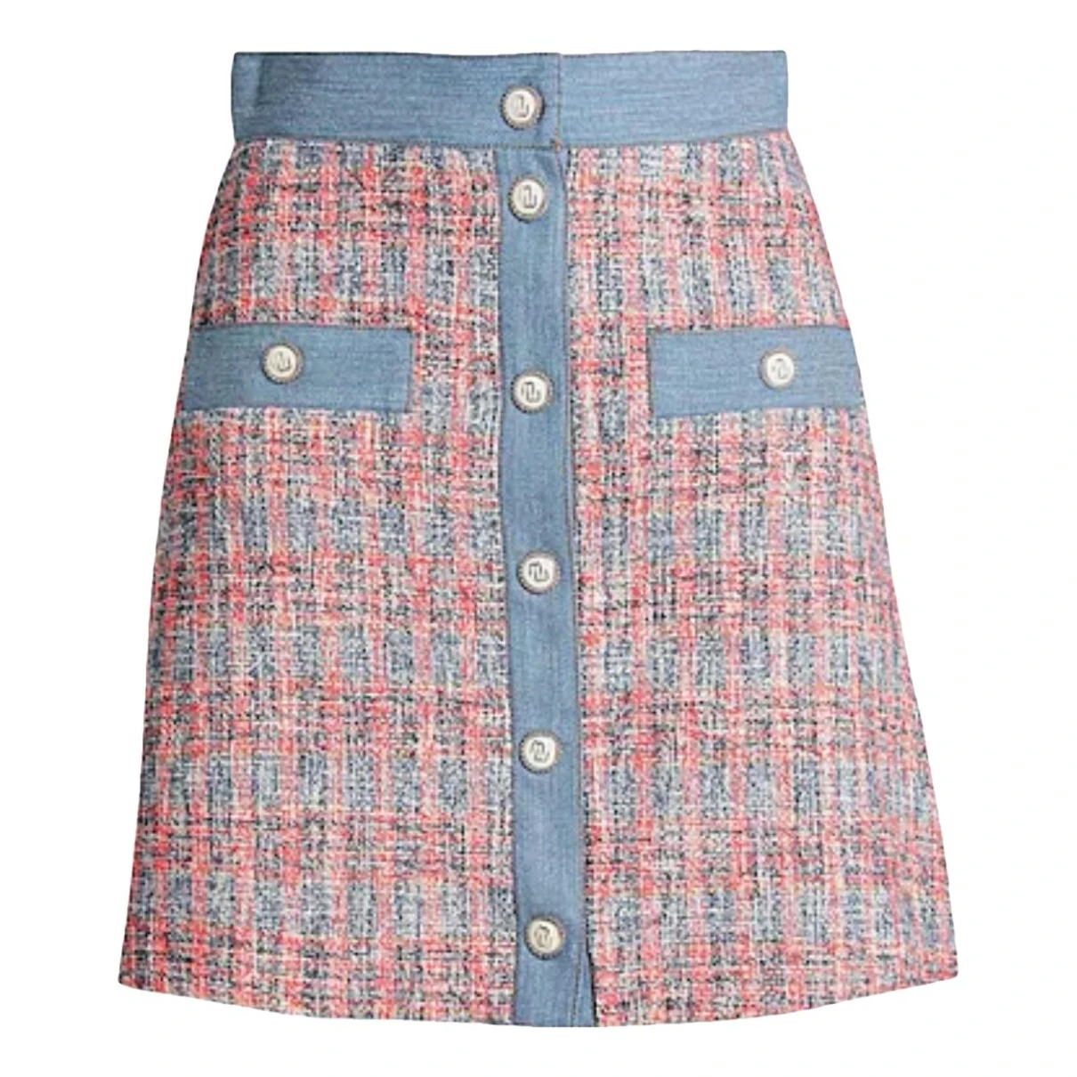 Pre-owned Maje Mini Skirt In Multicolour