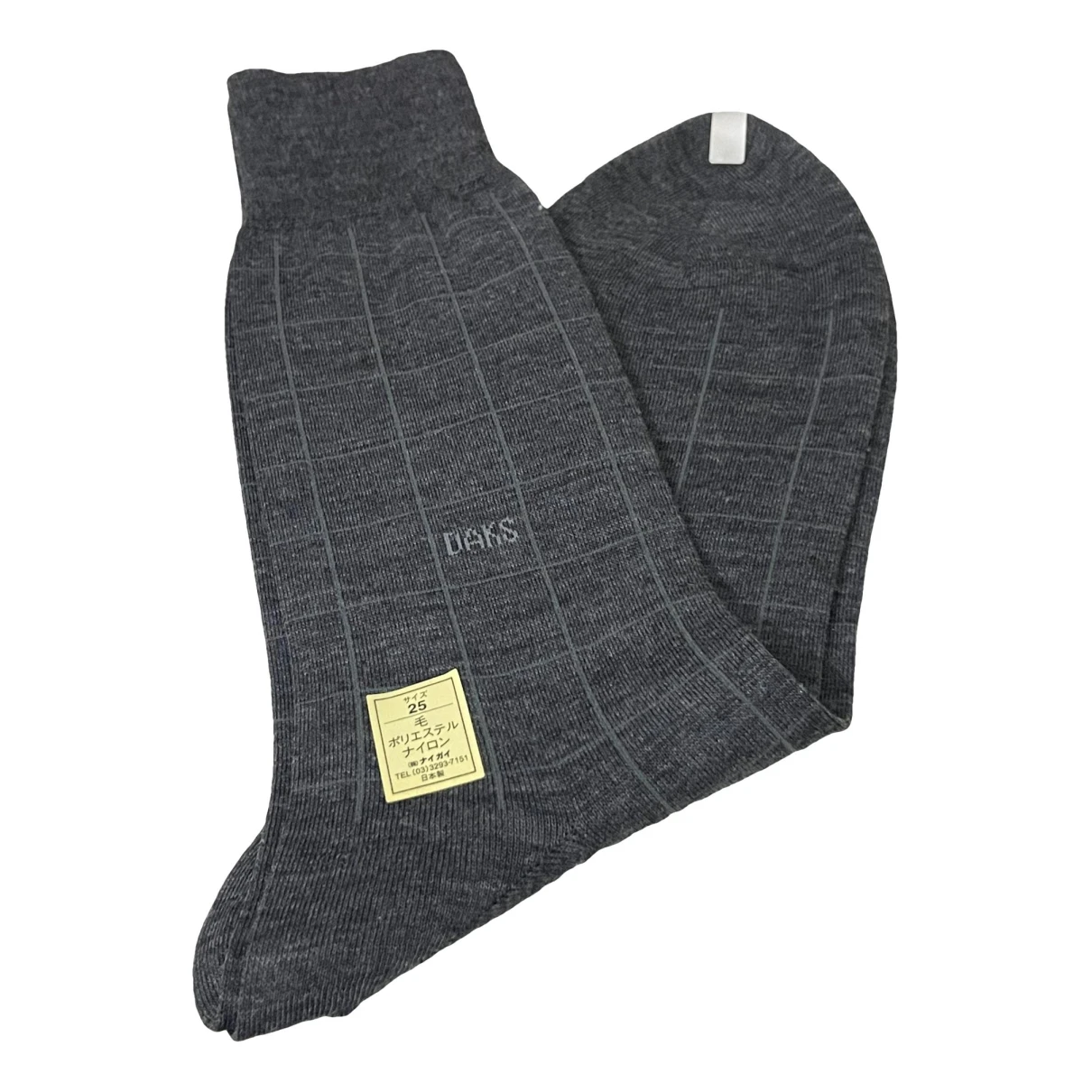Pre-owned Daks Wool Gloves In Grey